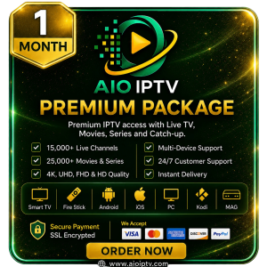 IPTV Premium – 1 mois
