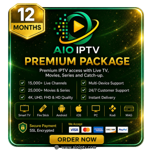 IPTV Premium – 12 mois