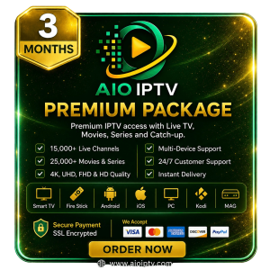 IPTV Premium – 3 mois