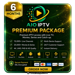 IPTV Premium – 6 mois